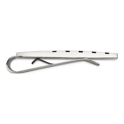 Men's Stainless Steel Brushed Black Money Clip – view 4