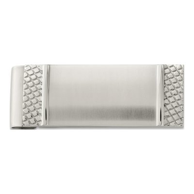 Stainless Steel Brushed Money Clip