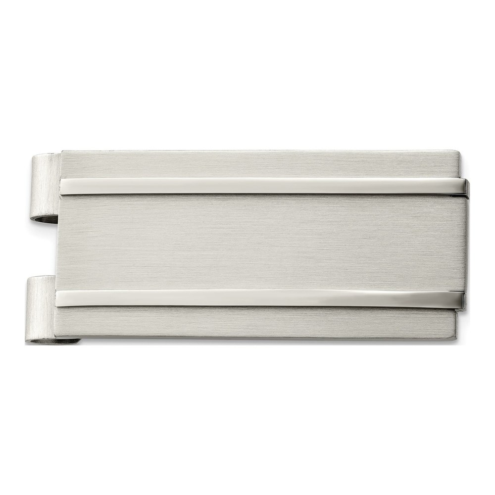 Chisel Stainless Steel Money Clip