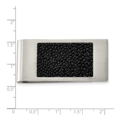 Stainless Steel Stingray Money Clip – view 4