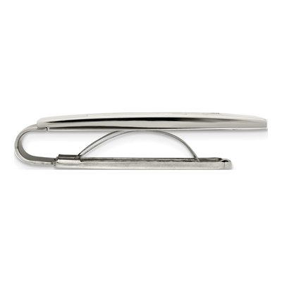 Stainless Steel Black Carbon Fiber Money Clip – view 3