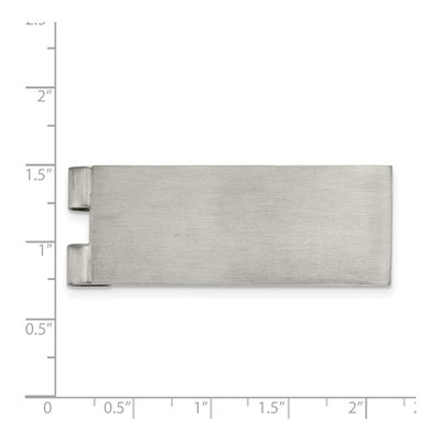 Men's Chisel Stainless Steel Brushed Money Clip – view 4