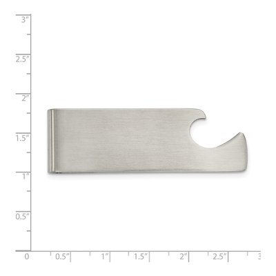Stainless Steel Money Clip & Bottle Opener – view 4