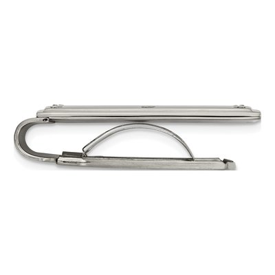 Stainless Steel Polished Money Clip – view 3