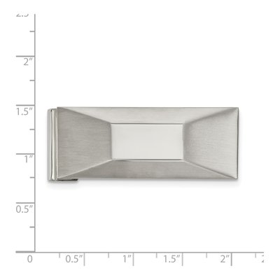 Men's Chisel Stainless Steel Money Clip – view 4