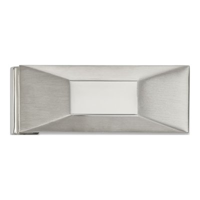 Men's Chisel Stainless Steel Money Clip