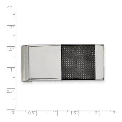 Men's Stainless Steel Carbon Fiber Money Clip – view 4