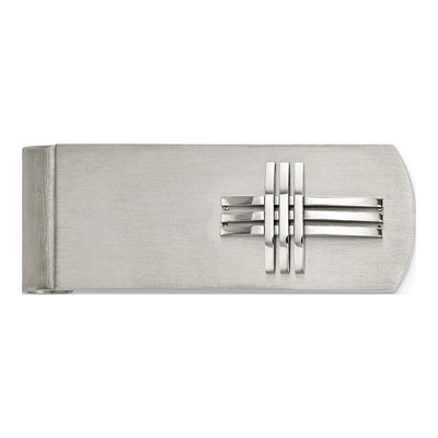 Stainless Steel Cross Money Clip for Men