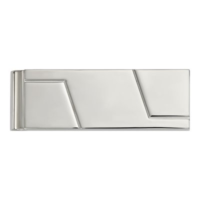 Stainless Steel Grooved Money Clip