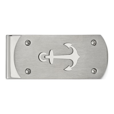 Stainless Steel Anchor Money Clip