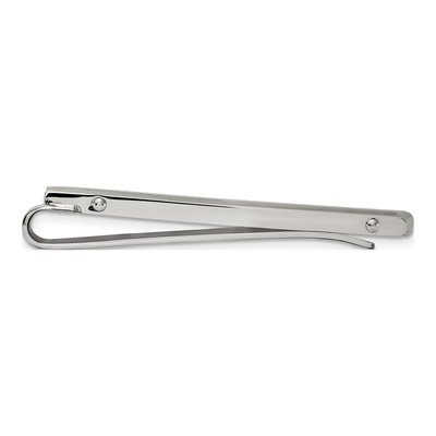 Stainless Steel Brushed Money Clip – view 3