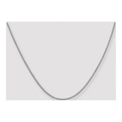 Stainless Steel 2mm Antiqued Round Curb Chain – view 5
