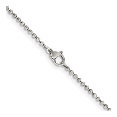 Stainless Steel 2mm Ball Bead Chain – view 4