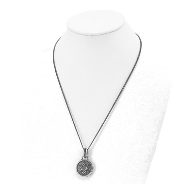 Stainless Steel Star of David Pendant Necklace – view 6