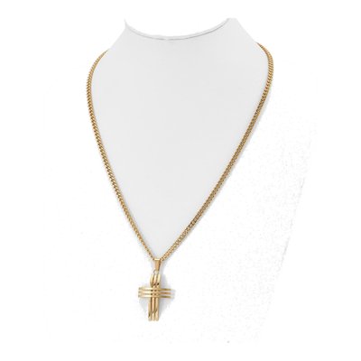 Stainless Steel Cross Pendant Necklace – view 6