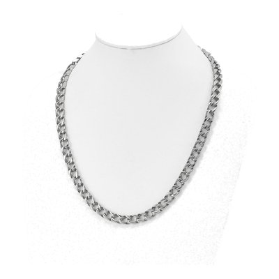 Men's Stainless Steel 9mm Square Curb Chain – view 7