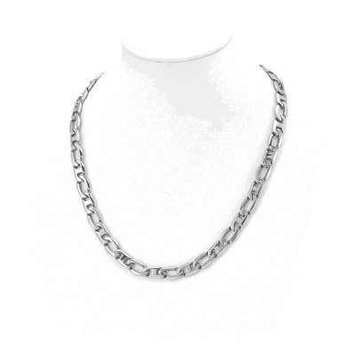 Men's Stainless Steel 12mm Anchor Link Open Chain – view 7