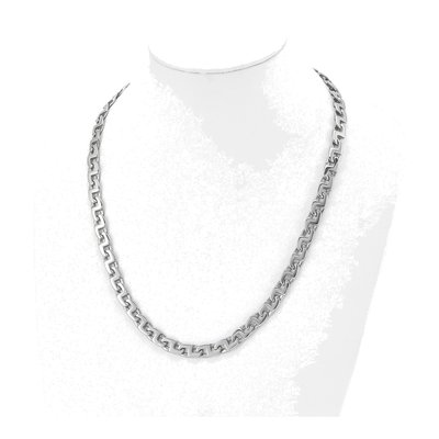 Men's Stainless Steel 10mm Fancy Square Link Chain – view 7