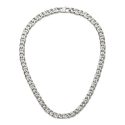 Men's Stainless Steel 9mm Anchor Chain – view 8