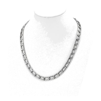 Men's Stainless Steel 11mm Open Curb Chain – view 7
