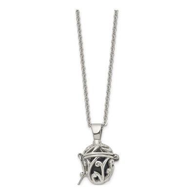 Stainless Steel Agate Box Pendant Necklace – view 5