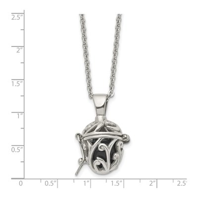 Stainless Steel Agate Box Pendant Necklace – view 7