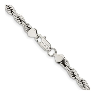 Stainless Steel 6mm Rope Chain – view 4