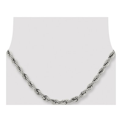 Stainless Steel 7mm Rope Chain – view 5