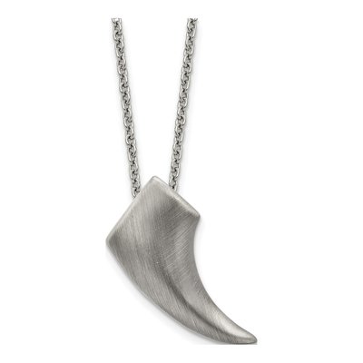 Stainless Steel Claw Pendant Necklace
