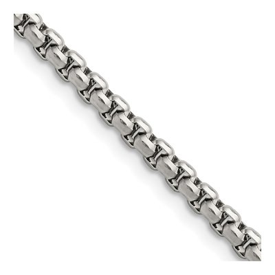 Stainless Steel 3.8mm Fancy Link Chain