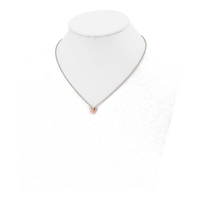 Stainless Steel IP Heart Pendant Necklace – view 5