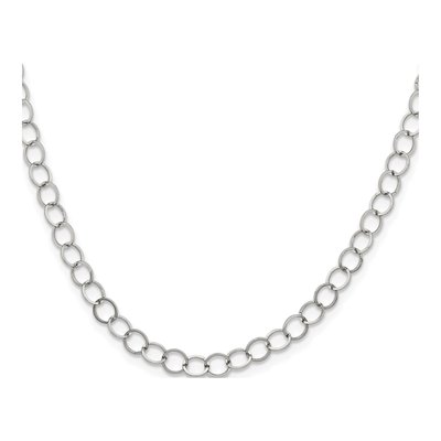 Stainless Steel 6mm Circle Link Chain – view 3
