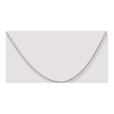 Stainless Steel 2.5mm Fancy Wheat Chain – view 5