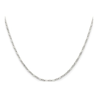 Stainless Steel 2.5mm Fancy Link Chain – view 3