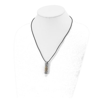 Stainless Steel Star of David Pendant Necklace – view 5