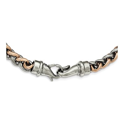 Men's Stainless Steel 7mm IP Chain – view 5