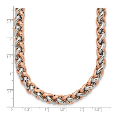 Men's Stainless Steel 7mm IP Chain – view 8