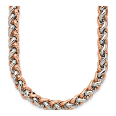 Men's Stainless Steel 7mm IP Chain