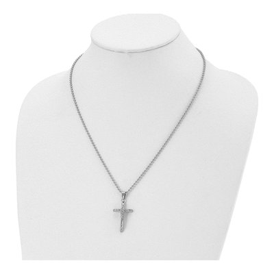 Stainless Steel Crucifix Pendant Necklace – view 5
