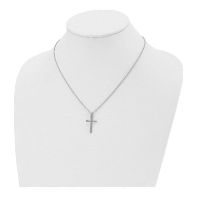 Stainless Steel Cross Pendant Necklace – view 5