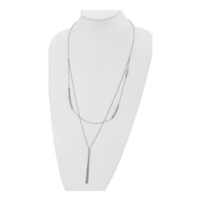 Stainless Steel Infinity Multi-Strand Pendant Necklace – view 6