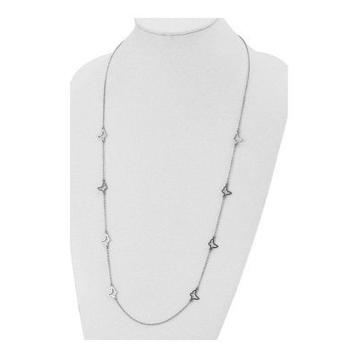 Stainless Steel Butterfly Necklace – view 6