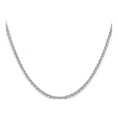 Stainless Steel 3.2mm Rolo Chain – view 3