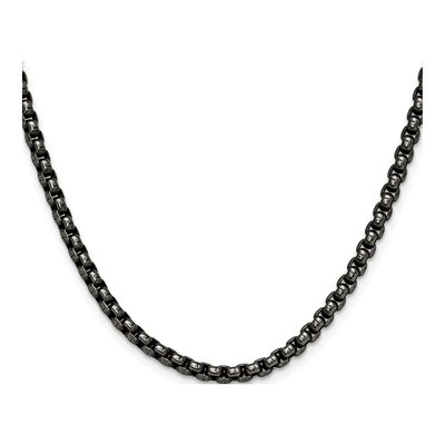 Men's Stainless Steel 3.9mm Box Chain – view 3