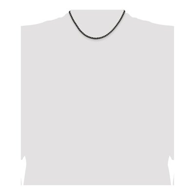 Men's Stainless Steel 3.9mm Box Chain – view 5
