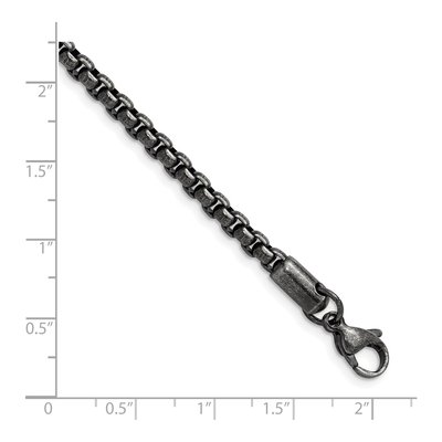 Men's Stainless Steel 3.9mm Box Chain – view 6