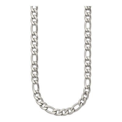 Men's Stainless Steel 7.5mm Figaro Chain – view 4