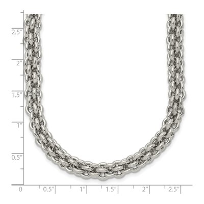 Men's Stainless Steel 7mm Chain – view 8