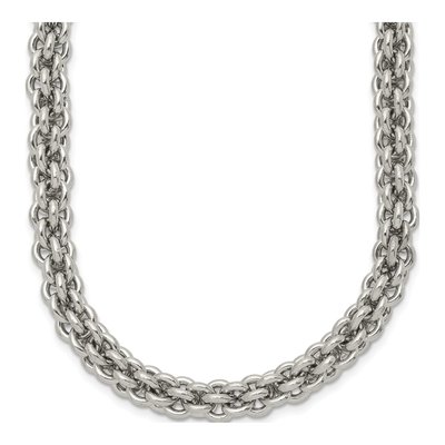 Men's Stainless Steel 7mm Chain