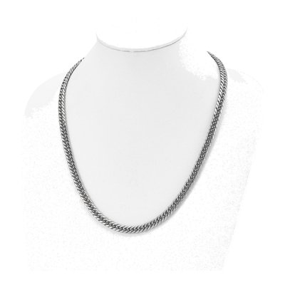 Men's Stainless Steel 7.25mm Double Curb Chain – view 6